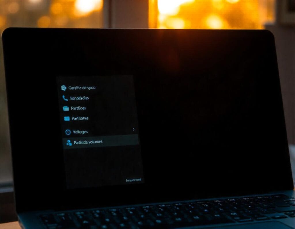 Imagem de seleção de partição no Windows 11. Foto: Freepik IA.