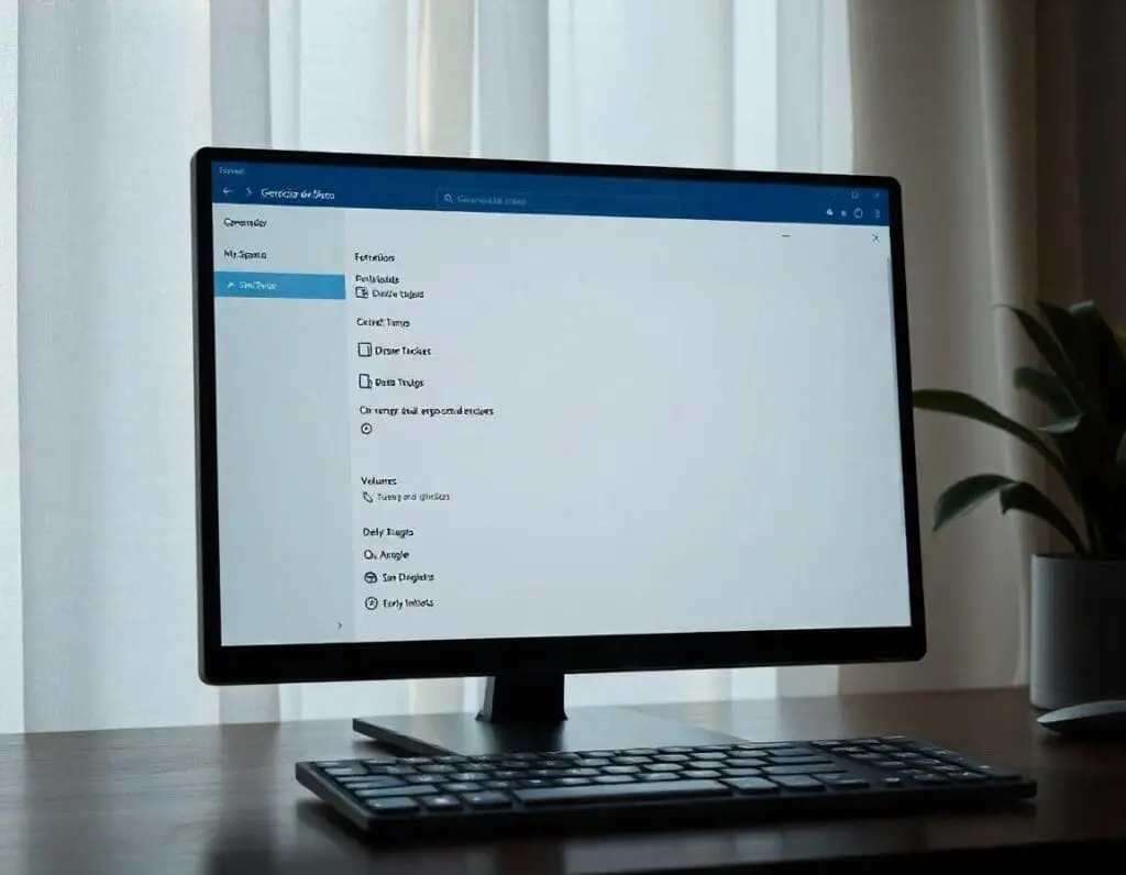 Imagem das partições do Windows 11. Foto: Freepik IA.