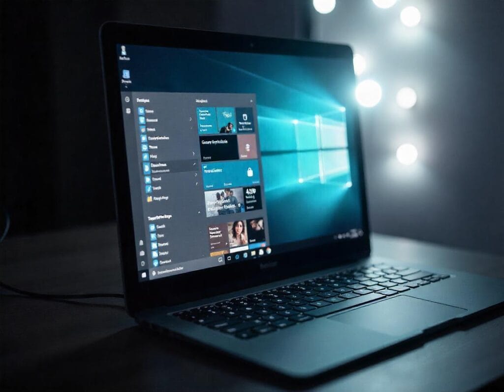 Partição e finalização Windows. Foto: Freepik IA.