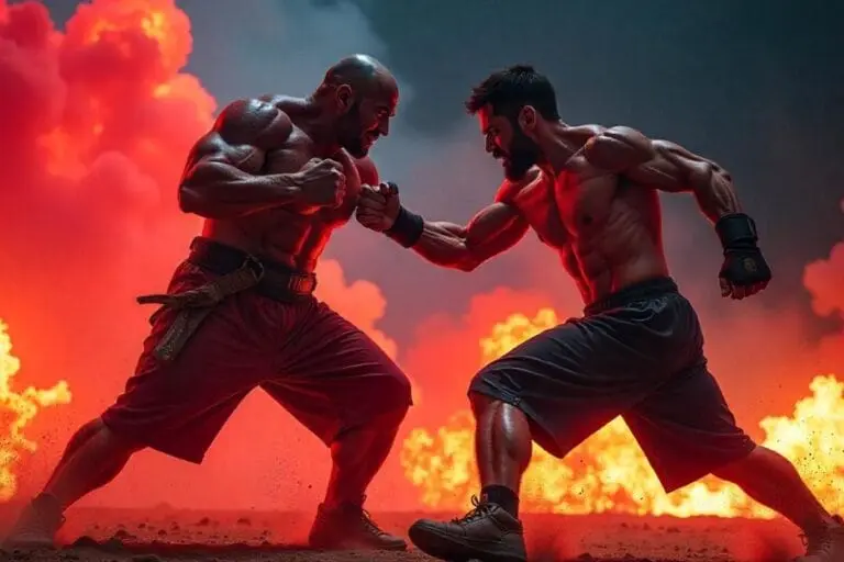Imagem ilustrativa de um jogo de luta para xbox 360. Foto: Freepik IA.