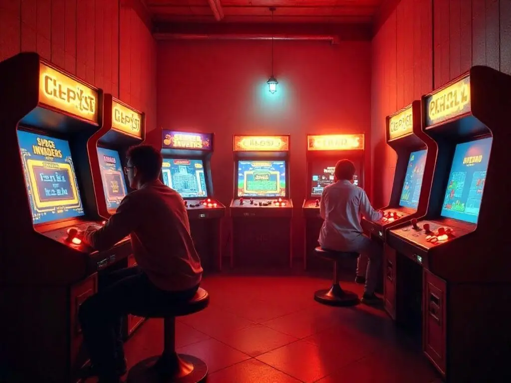 Imagem ilustrativa de jogos arcade. Foto: Freepik IA.