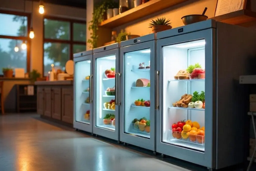 Imagem ilustrativa sobre os modelos de frigobares. Foto: Freepik IA.