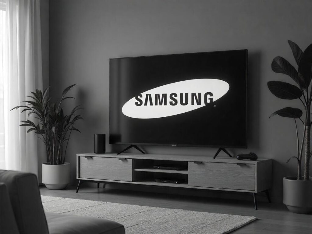 Imagem TV reiniciando sozinha. Foto: Freepik IA.