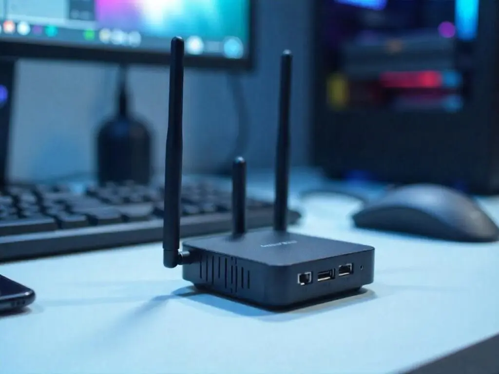 Adaptador de WiFi para PC: Prós, Contras e Como Escolher o Modelo Ideal 2 Imagem de adaptador wifi para computador. Foto: Freepik IA.