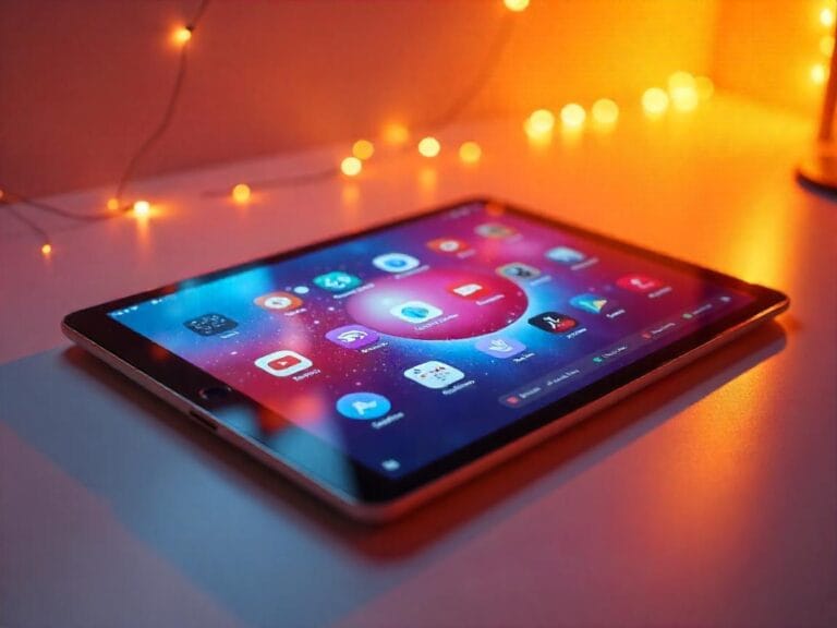 Imagem ilustrativa de apps para tablets. Foto: Freepik IA.