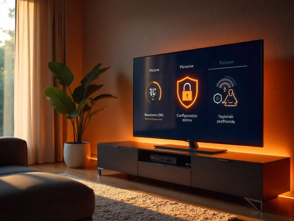 melhor dns para smart tv Samsung