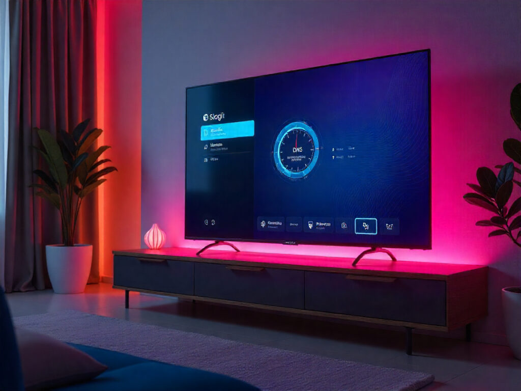 melhor dns para smart tv Samsung