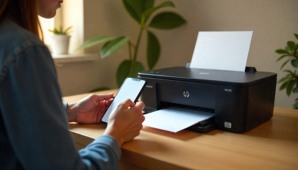 como imprimir do celular para impressora hp via wifi​