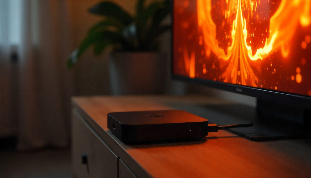 tv box travando e lento​