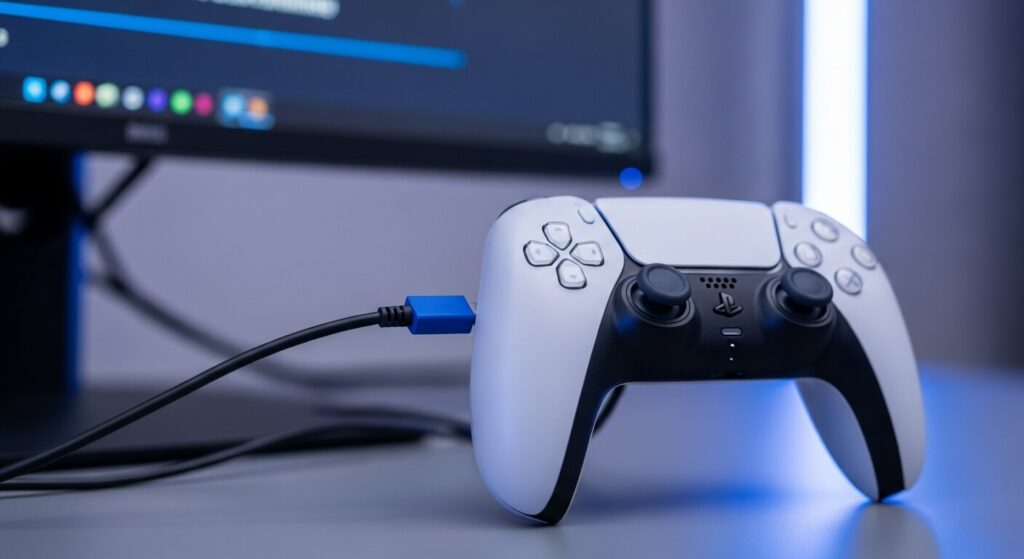 como calibrar controle ps5 no pc