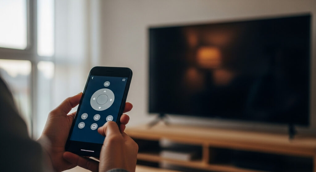 como controlar a tv pelo celular​