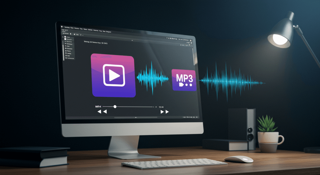 como transformar mp4 em mp3