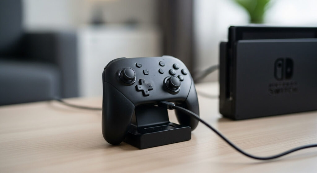 como carregar o controle do nintendo switch