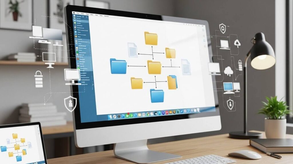 como criar uma pasta compartilhada na rede