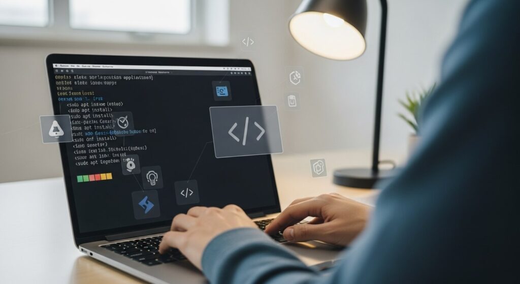 como instalar app pelo terminal Linux