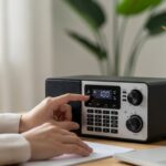 como sintonizar rádio fm na caixa de som