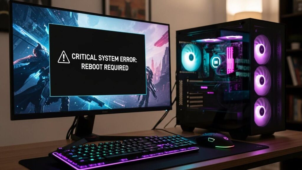 pc reiniciando sozinho em jogos