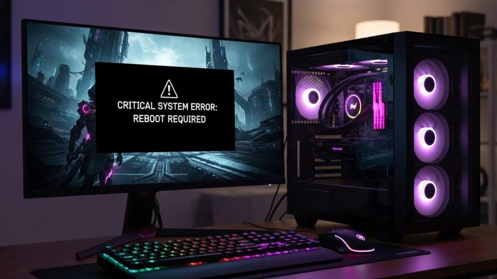 pc reiniciando sozinho em jogos