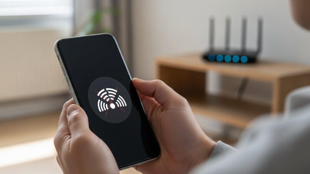 wifi desligando sozinho no celular