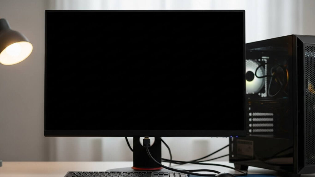 monitor liga mas não aparece imagem