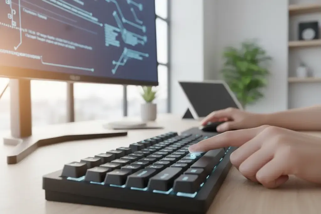 Atalhos de teclado para reiniciar o computador