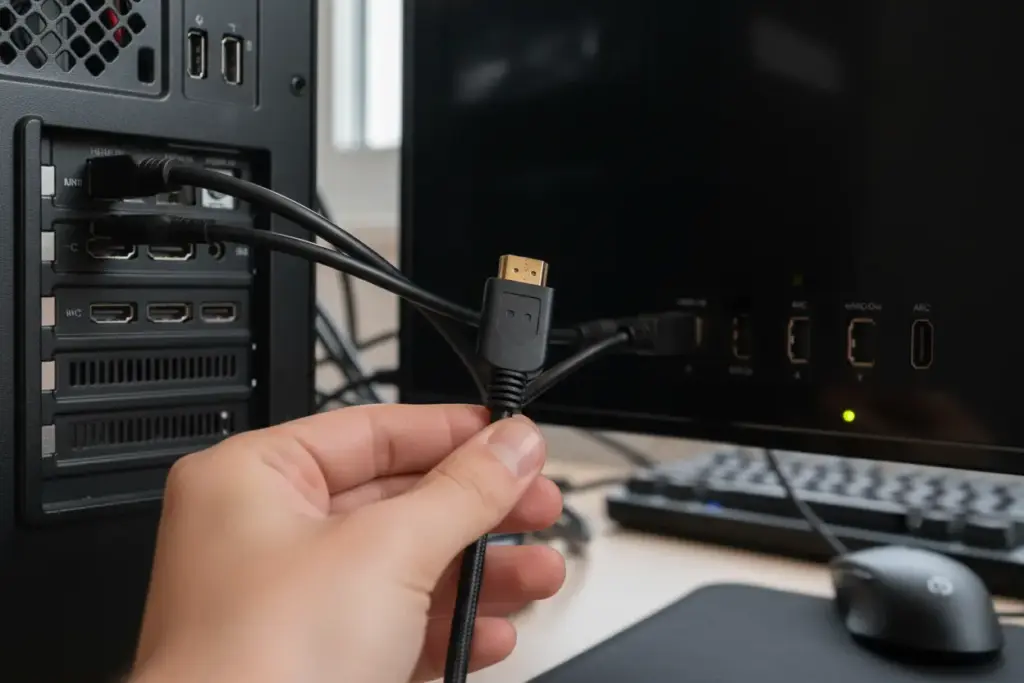 Como Fazer o Som do PC sair na TV HDMI? Dicas Essenciais para um Áudio Perfeito na Tela Grande! 1 Verificando se PC e TV possuem portas HDMI ativas.