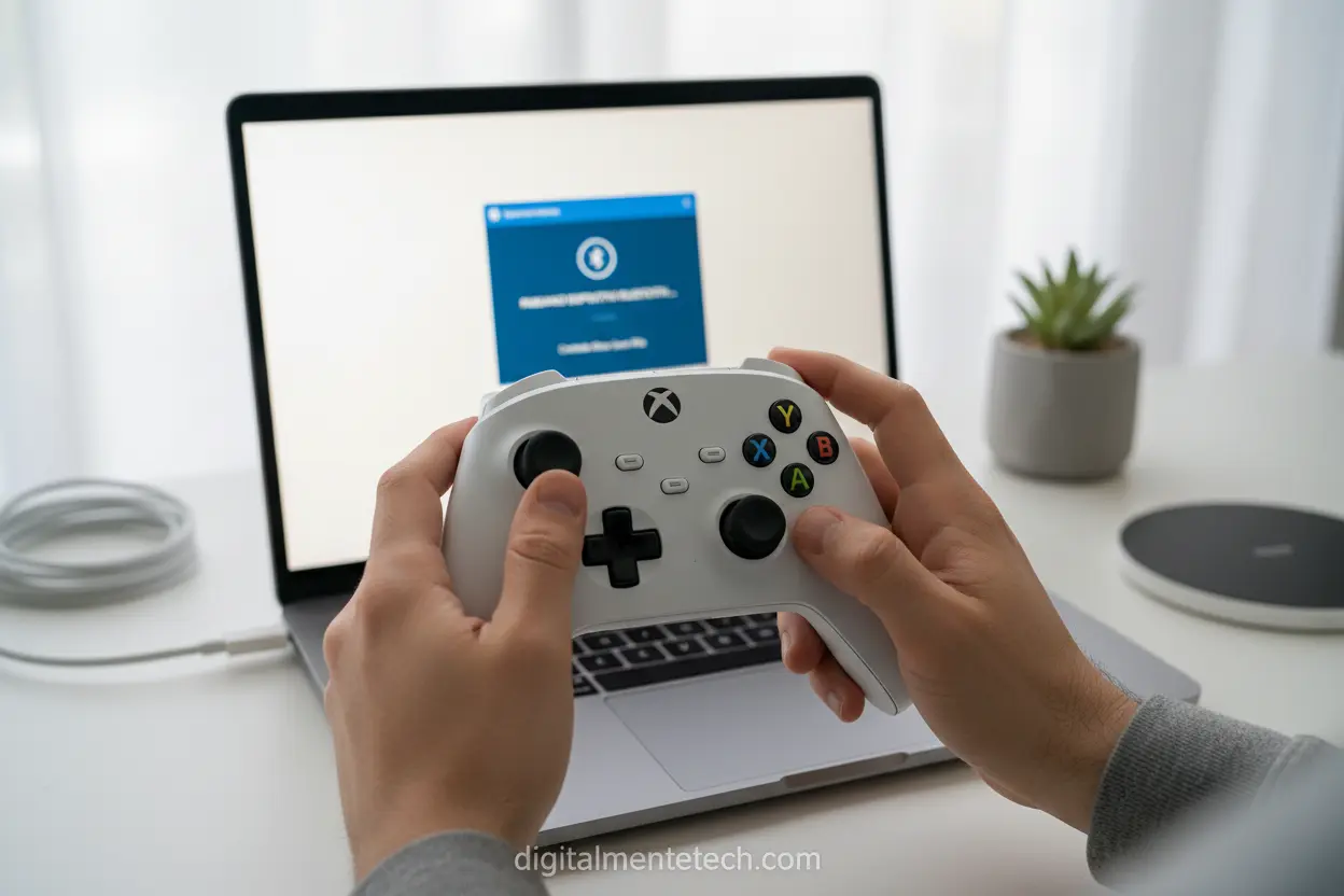 Conectar Controle Xbox No PC Como jogar na nuvem Xbox pelo PC, conectando controle sem fio via Bluetooth.