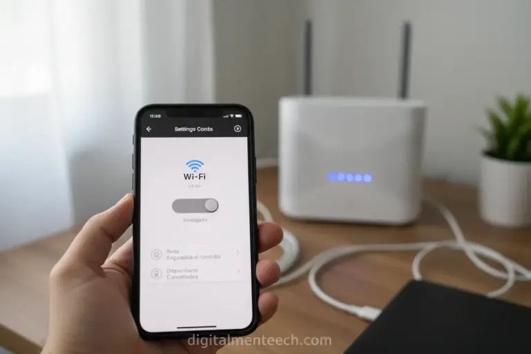 como desligar wifi do roteador pelo celular