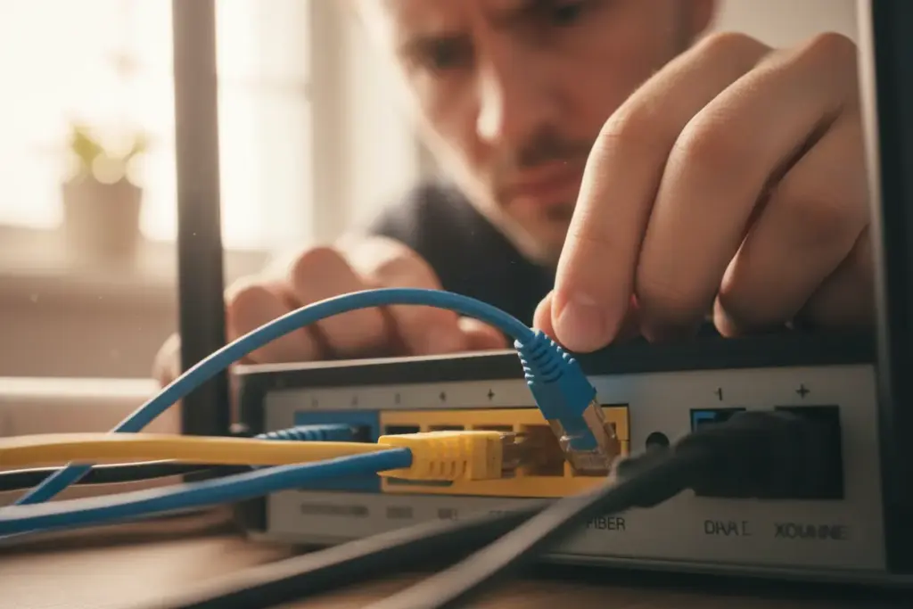 O que Significa LOS no Roteador? Saiba em Detalhes o Real Significado e Como Resolver Possíveis Problemas 2 Diagnóstico de cabos e conexões de internet