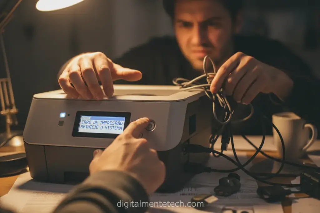 Saiba Como Executar o Verificador de Conexão da Impressora Epson de Forma Correta 2 como cancelar impressão na impressora travada com erro