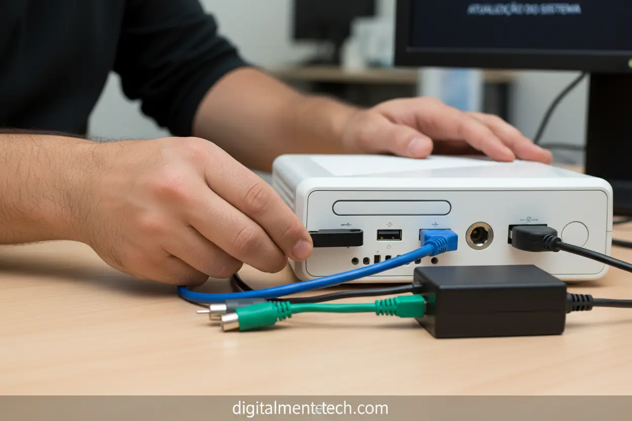 Preparativos para atualizar Xbox 360