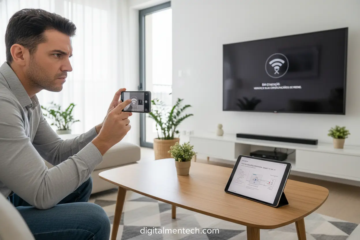 Problemas de Conexão Bluetooth Dificuldade em conectar celular na TV LG