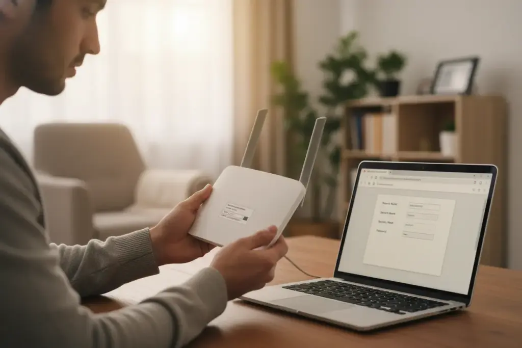 Descubra Como Ver a Senha do WiFi na Smart TV Samsung: Principais Métodos! 2 Recuperar senha de Wi-Fi usando laptop e roteador