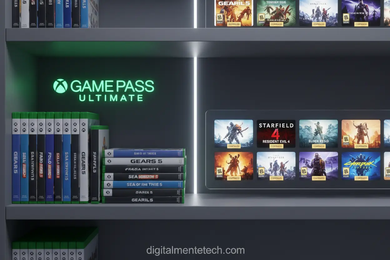 como ver os jogos que tenho na minha conta xbox e seus tipos.