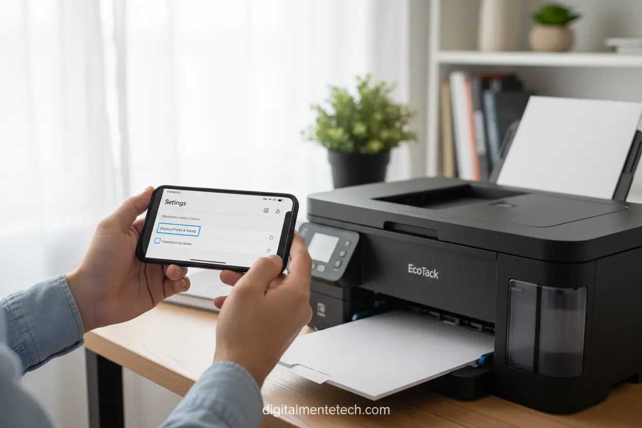 Verificar se a Epson tem impressão frente e verso automática