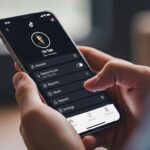 Tela de celular mostrando as configurações de privacidade do TikTok com a opção de republicações selecionada Prompt de geração: "Celular com tela exibindo configurações de privacidade do TikTok, opção de republicações visível, fundo escuro neutro, estilo editorial, iluminação limpa"