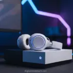 Xbox Series S com fone Bluetooth