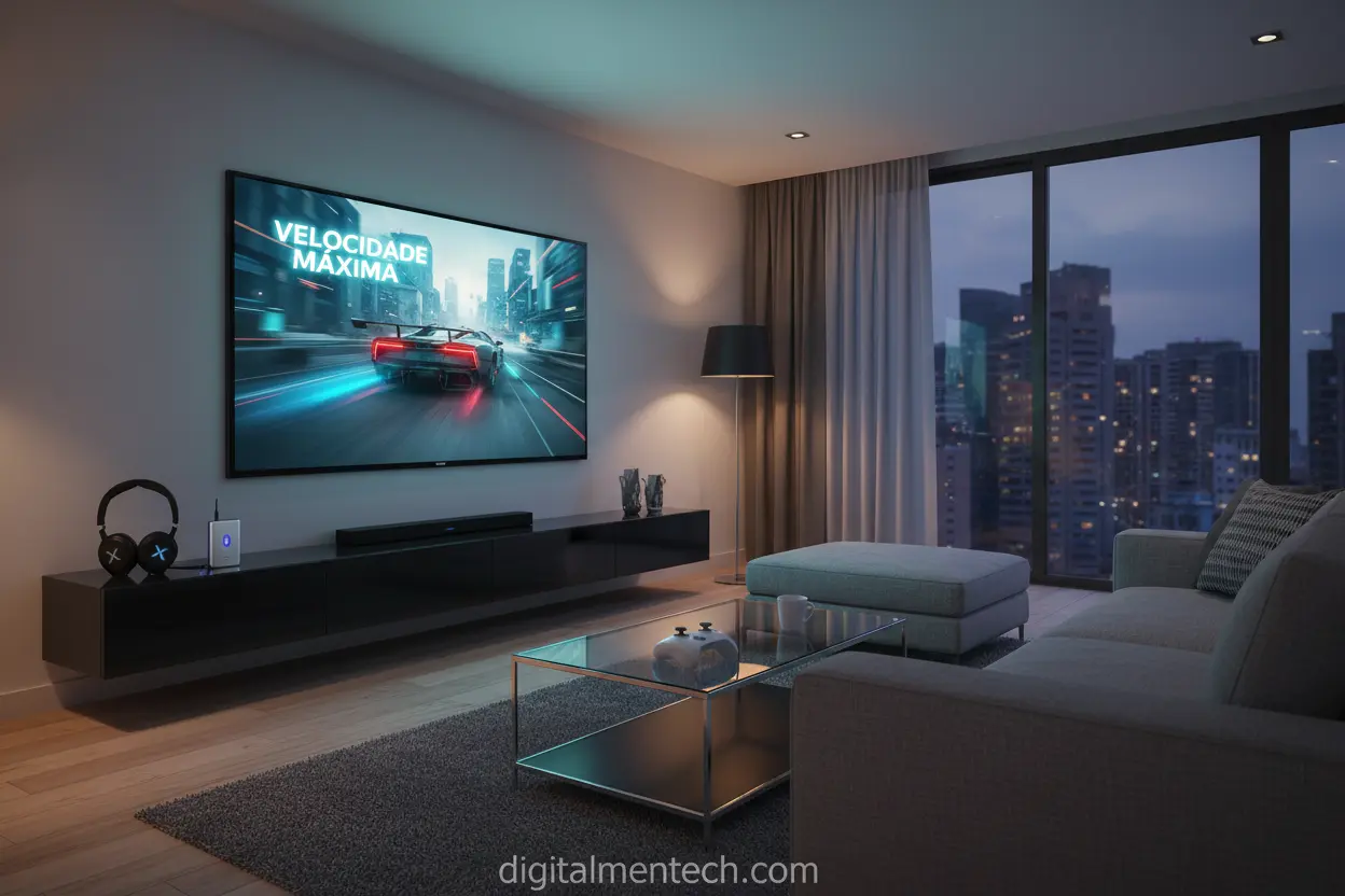 Conectando fone sem fio Xbox Series S pela TV