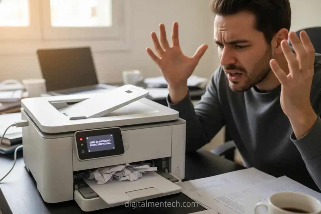 O que fazer quando a impressora não quer imprimir HP